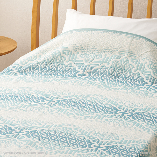 【送料無料】 極選魔法の糸×オーガニック　プレミアム四重織ガーゼ毛布2P　No.200