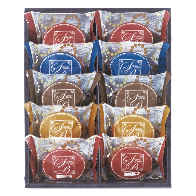 【送料無料】 スイートバスケット　焼き菓子詰合せ　No.25