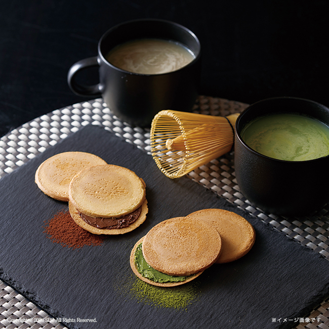 【送料無料】 宇治抹茶香るオーレとゴーフレット　No.15