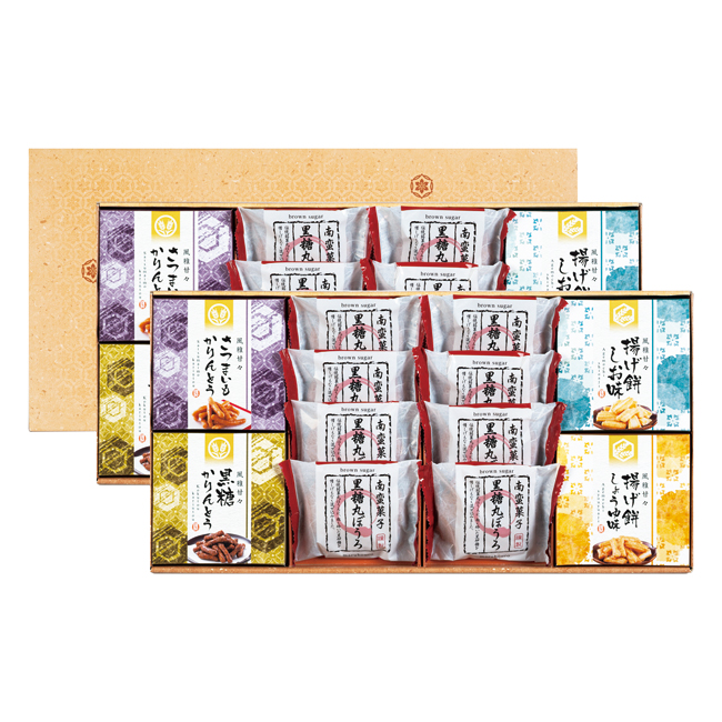 【送料無料】 風雅甘々　和菓子詰合せ　No.40