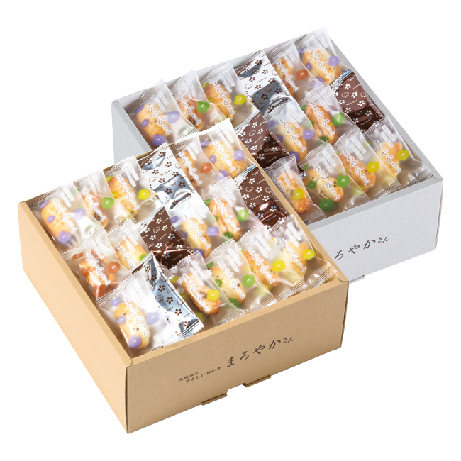 【送料無料】 天然水おかき　まろやかさん　No.50