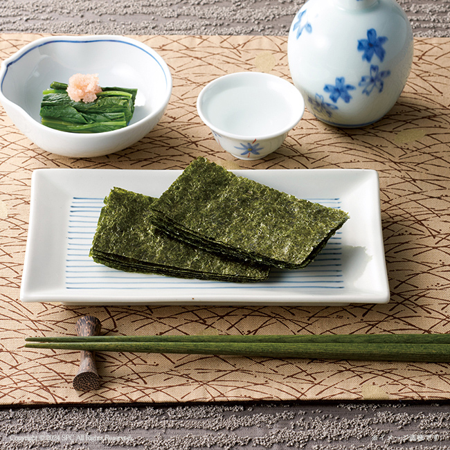 【送料無料】 有明のり・永谷園松茸風味お吸い物詰合せ　No.10