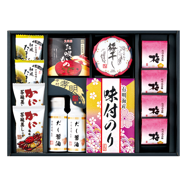 【送料無料】 中村孝明監修　調味料＆和のアソートギフト　No.60