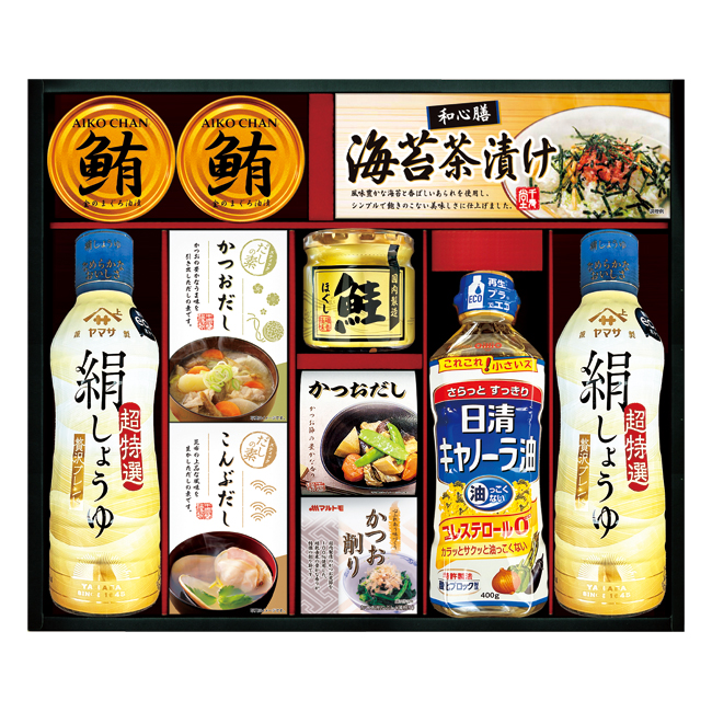 【送料無料】 ヤマサ絹しょうゆ　バラエティギフト　No.70