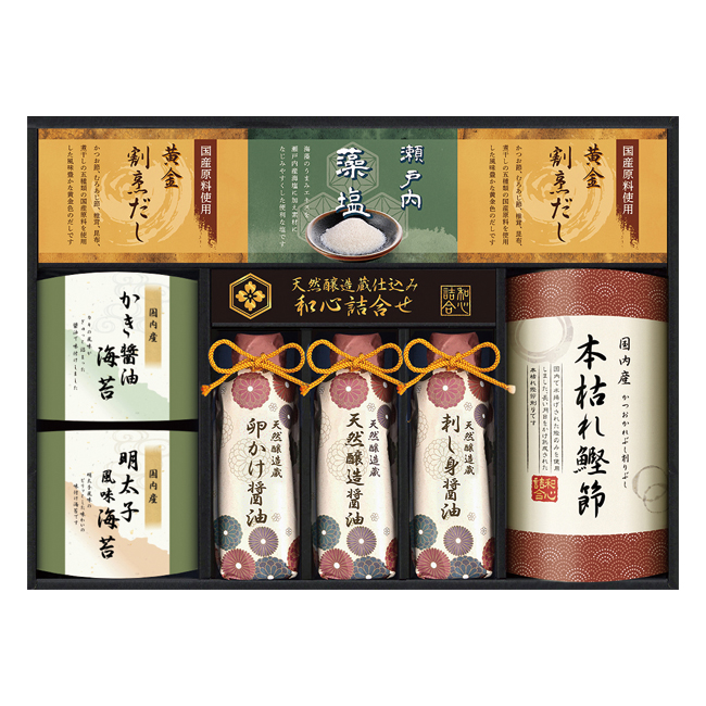 【送料無料】 伊賀越　天然醸造蔵仕込み　和心詰合せ　No.50