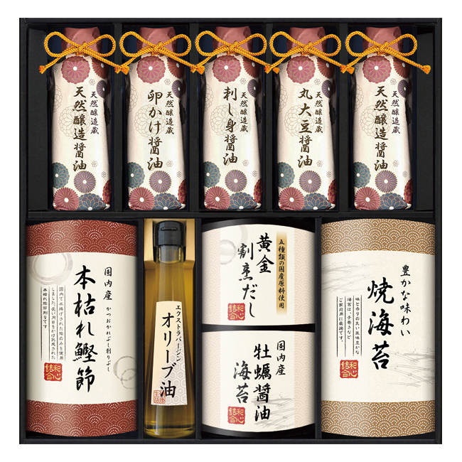 【送料無料】 伊賀越　天然醸造蔵仕込み　和心詰合せ　No.80