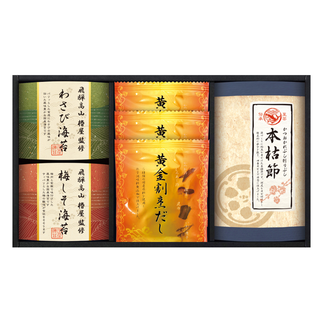 【送料無料】 飛騨高山「椿屋」監修　特選海苔＆和味詰合せ　No.20