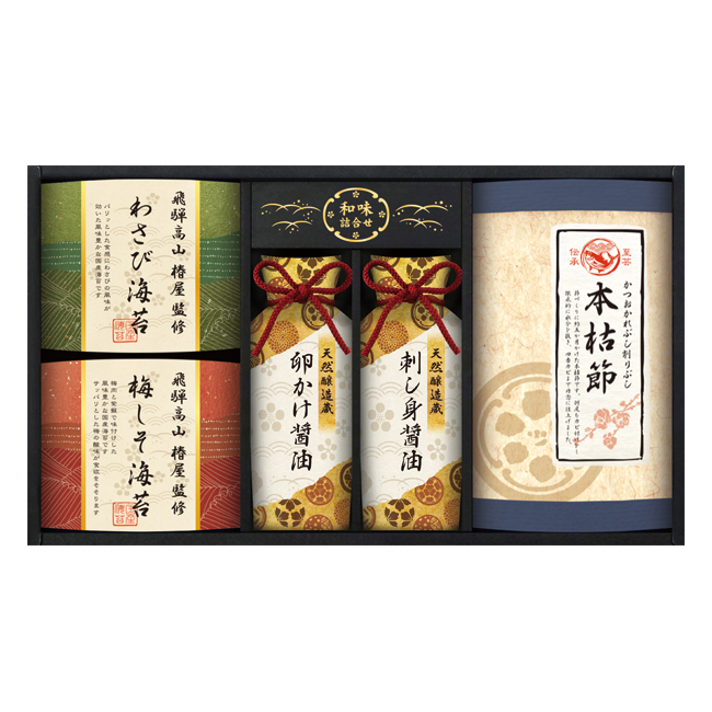 【送料無料】 飛騨高山「椿屋」監修　特選海苔＆和味詰合せ　No.30