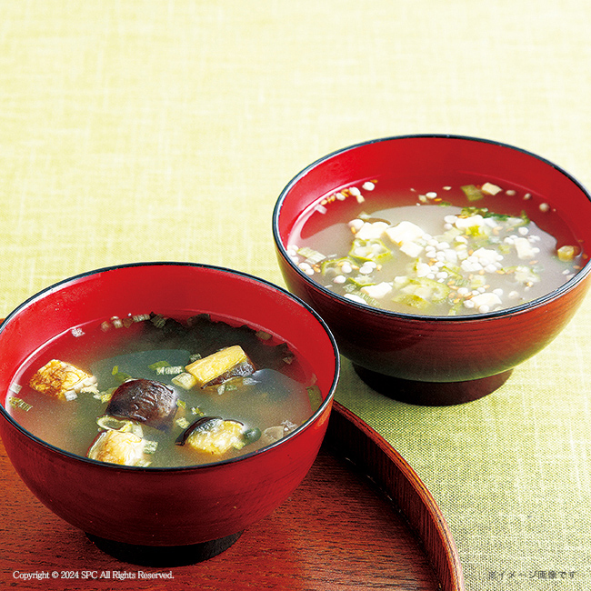【送料無料】 タニタ食堂監修減塩みそ汁・白子のり詰合せ　No.25
