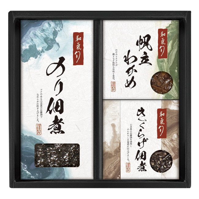 【送料無料】 和氣　旬　監修　佃煮詰合せ　No.15