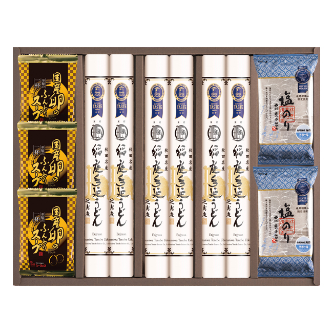 【送料無料】 稲庭手延うどん・フリーズドライセット　No.50