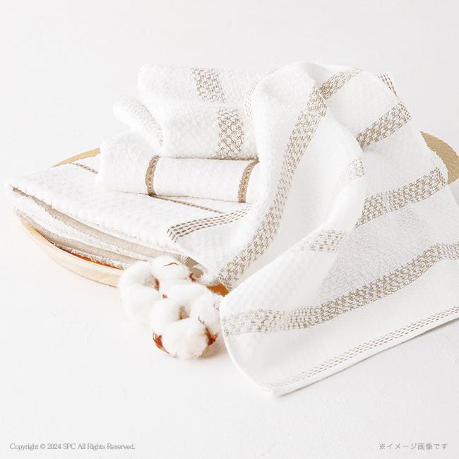 nishikawa オーガニックコットン ウォッシュタオル2P No.10