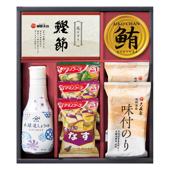 ヤマサ本醸造しょうゆ&大森屋味付のりギフト No.30