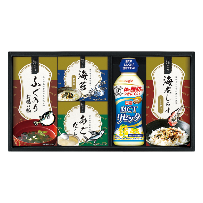 【送料無料】 日清MCTリセッタ＆和風詰合せ　No.25