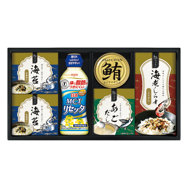 【送料無料】 日清MCTリセッタ＆和風詰合せ　No.30