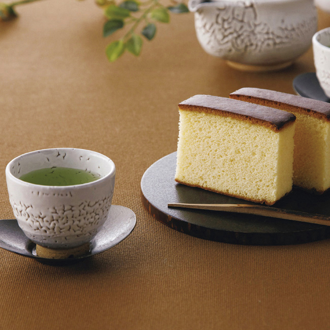 長崎製法カステーラ・緑茶詰合せ No.25
