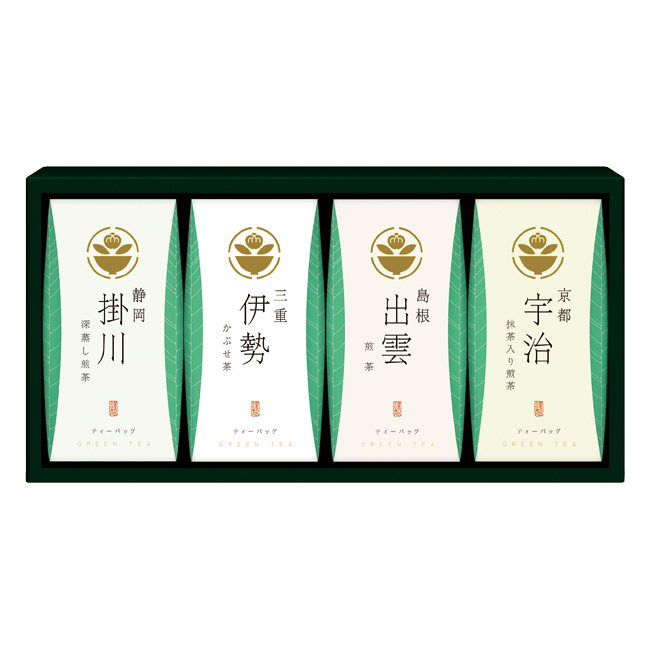 茶の国めぐり 茶水詮 緑茶ティーバッグ詰合せ No.20