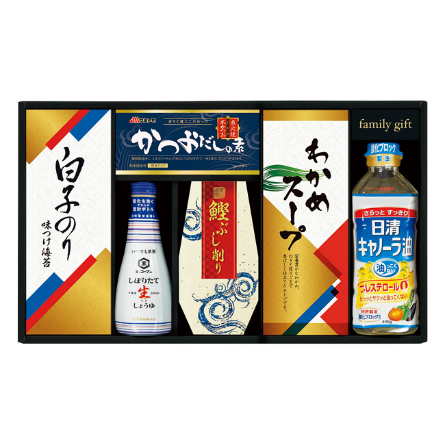 キッコーマン生しょうゆ&白子のり食卓詰合せ No.30
