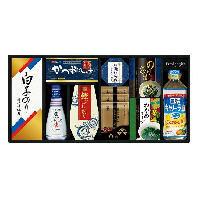 キッコーマン生しょうゆ&白子のり食卓詰合せ No.40