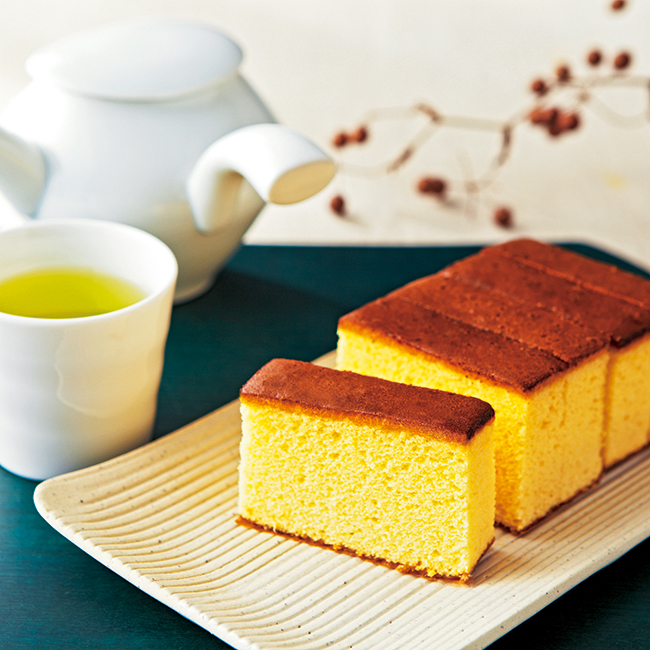 長崎製法カステーラ・緑茶詰合せ No.20