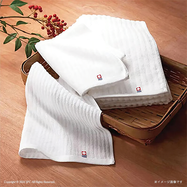 日本名産地　プレミアムホワイト2　タオルセット　No.40　40％OFF