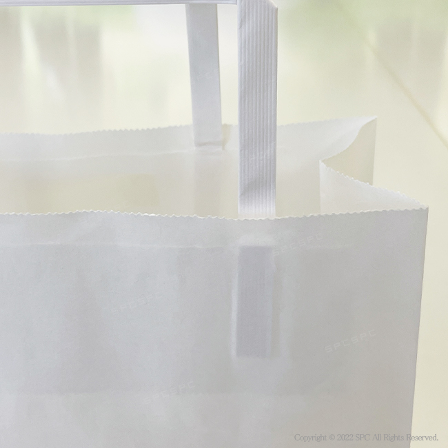 手提げ紙袋 白無地(小)【18×6×H16.5cm】|香典返し.JP 手提げ紙袋 白無地(小)【18×6×H16.5cm】|香典返し.JP