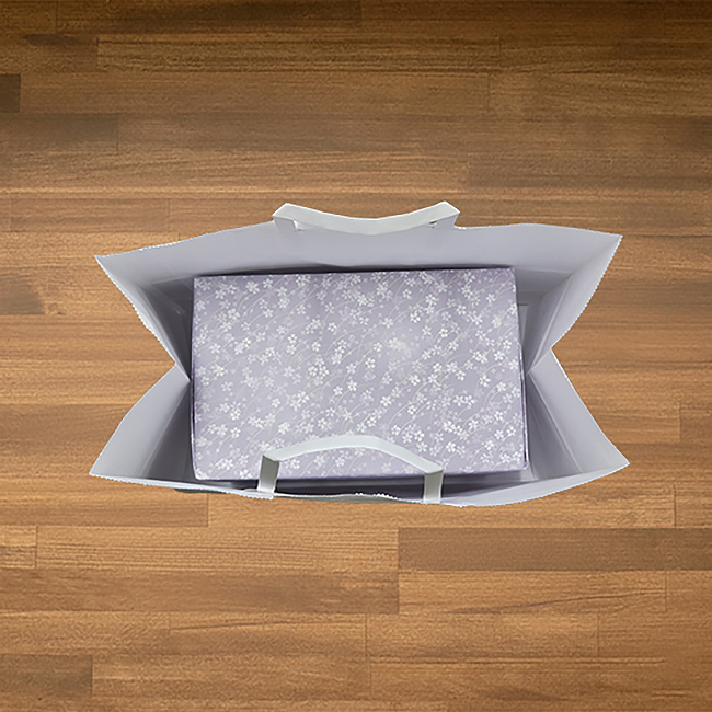 手提げ紙袋　白無地（32-7平手)　【32×16×H28cm】