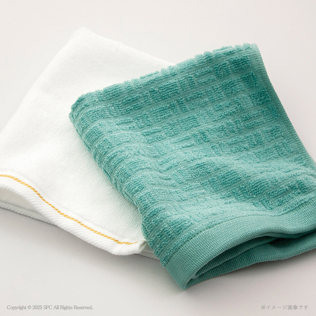 MIZUITO　澄みわたるみずいと　泉州　ハンドタオル・綿ボディタオル・石けん2Pセット　No.15　40％OFF