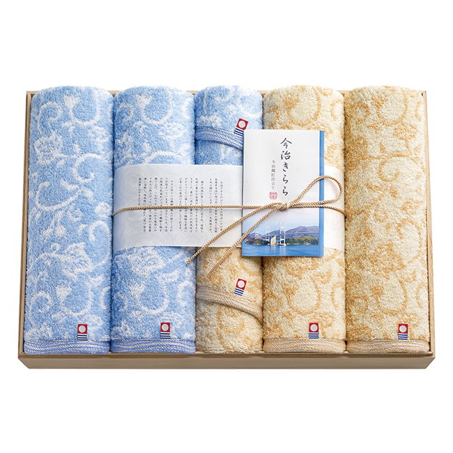 今治きらら バス4P・フェイスタオル2Pセット No.120