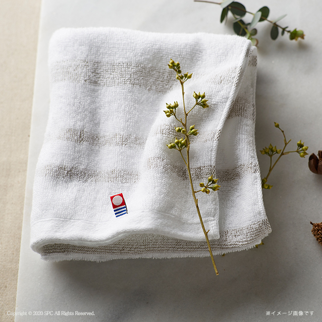【送料無料】 今治Lara　Maison　フェイスタオル2Pセット　No.20