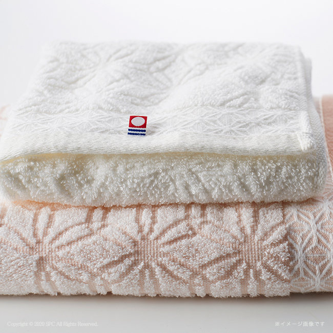 今治　日々是ふわり　ハンドタオル　No.5　（アイボリー）