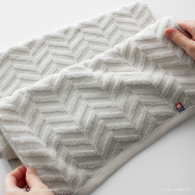 超無撚糸　今治　フェイスタオル　No.10　（ホワイト）　割引き商品