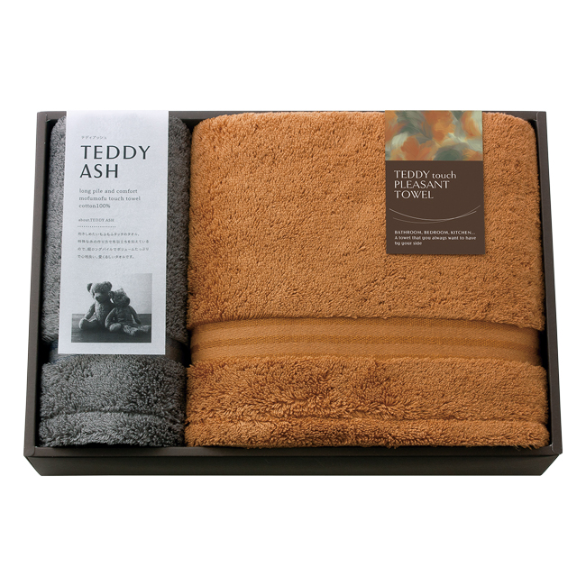 TEDDY　ASH〈テディアッシュ〉　バスタオル・ハンドタオルセット　No.30｜特選ギフト｜