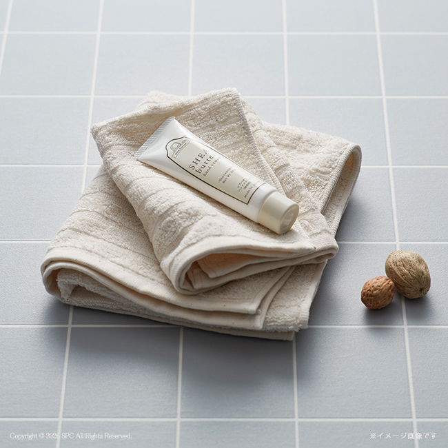 インセプション　泉州　ハンドタオル・シアバターハンドクリームセット　No.15　40％OFF