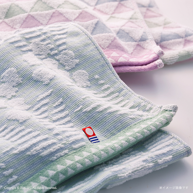 SUI-翠-　今治・泉州　バスタオル・フェイスタオル・タオルハンカチセット　No.40　40％OFF