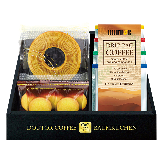 Cafe　Etoile　ドトールコーヒー＆バウムクーヘンセット　No.15　割引き商品