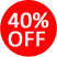 40%OFF