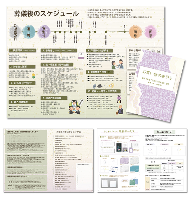 お買い物の手引き（冊子）