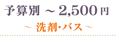 ～2500円洗剤